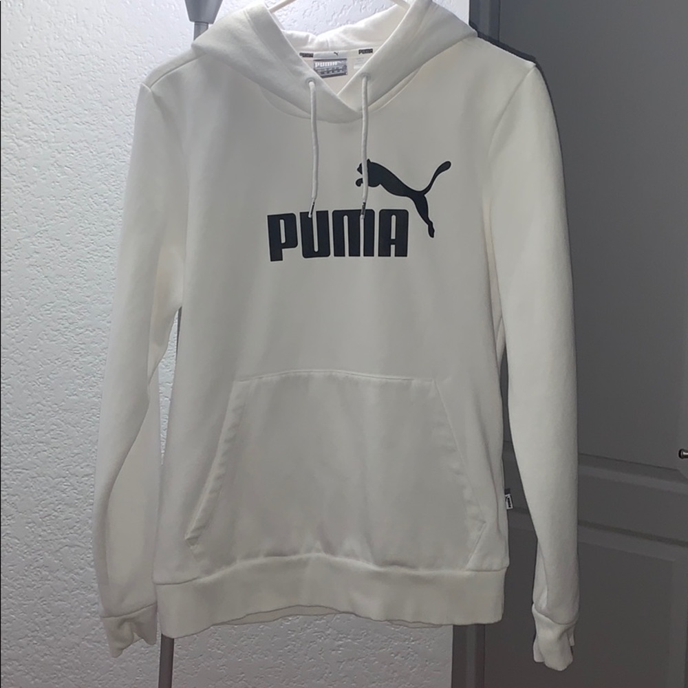 White Puma Hoodie